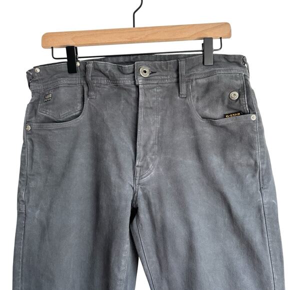 G Star Mens Jeans 32X30 G raw G Bleid Black Distressed Slim Workwear 90s - Picture 4 of 16